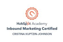 Inbound marketing certified